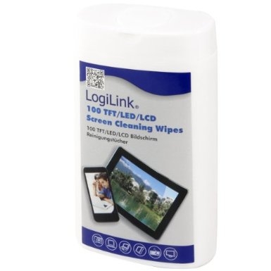 Oferte la SET CURATARE - servetele umede,100pcs/box, non-flammable, LOGILINK 'RP0010'