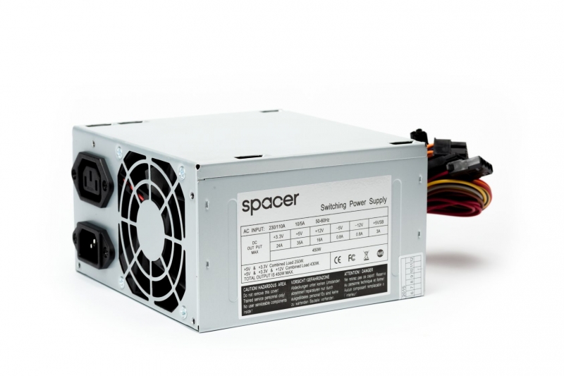 Oferte la SURSA  Spacer   450W 'SPS-ATX-450'