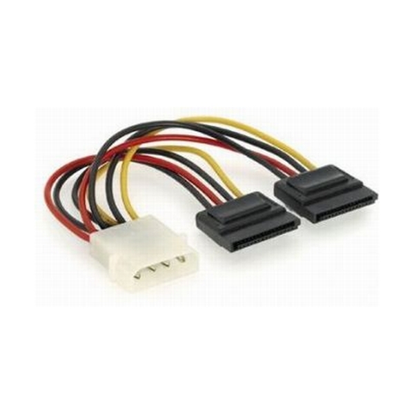 Oferte la Cablu Alimentare 2x SATA, lungime cablu: 15cm, adaptor intern, bulk, GEMBIRD (CC-SATA-PSY)
