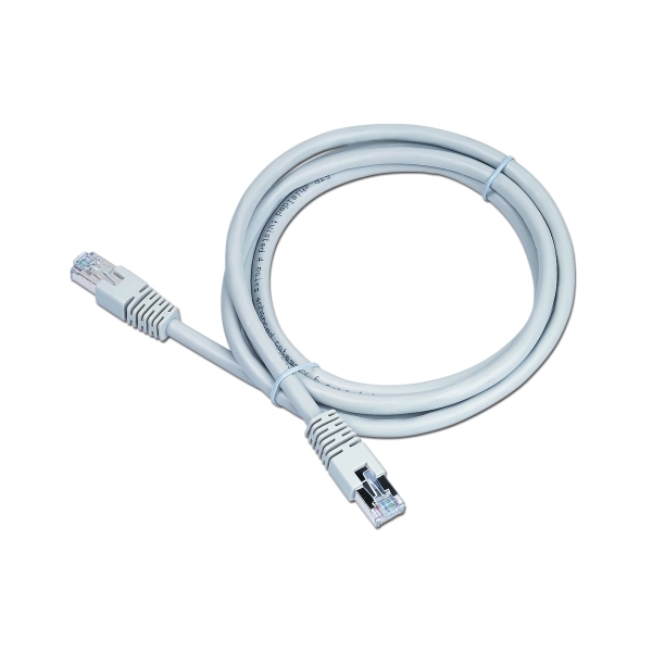 Oferte la Cablu UTP Patch cord cat. 6, conectori 2x 8P8C, lungime cablu: 2m, bulk, Alb, GEMBIRD (PP6-2M)