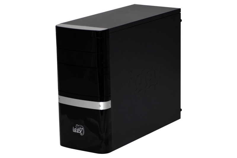 Oferte la Carcasa IGGY 3LIT3, mini ATX, Front USB2.0+Audio, Black (IGC-2501)