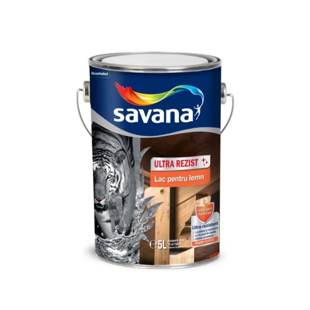 Oferte la Lac pentru lemn Savana Ultra Rezist, stejar, interior/exterior, 5 l