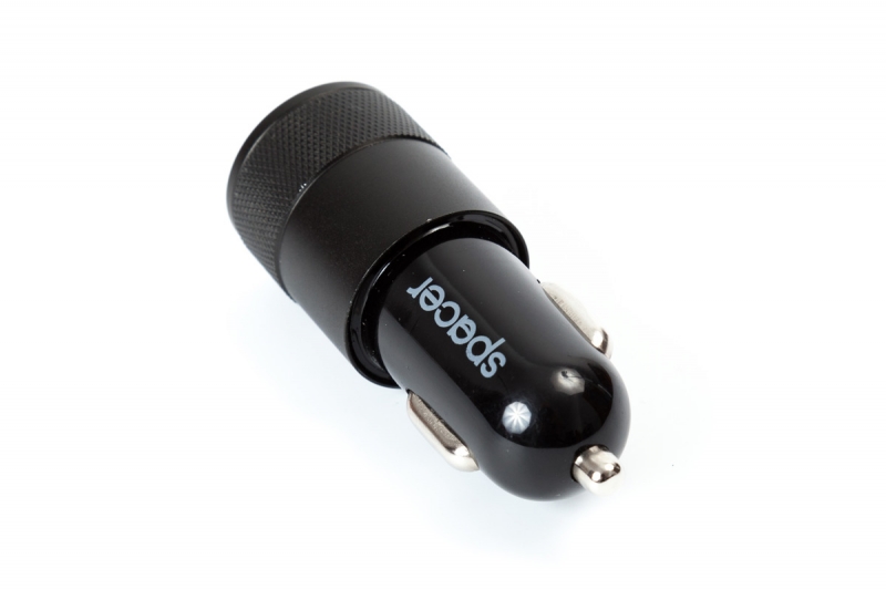 Oferte la ALIMENTATOR AUTO USB SPACER, 2 porturi, pt. bricheta auto (SPCC-02)