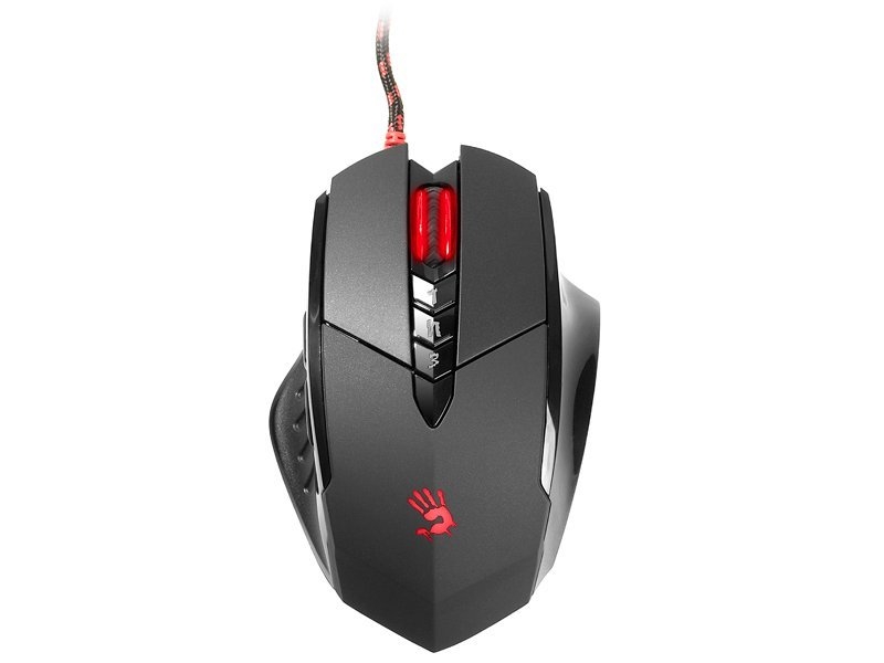 Mouse A4TECH Gaming V7M,3200dpi,USB,Black, activated, metal feet (V7M)