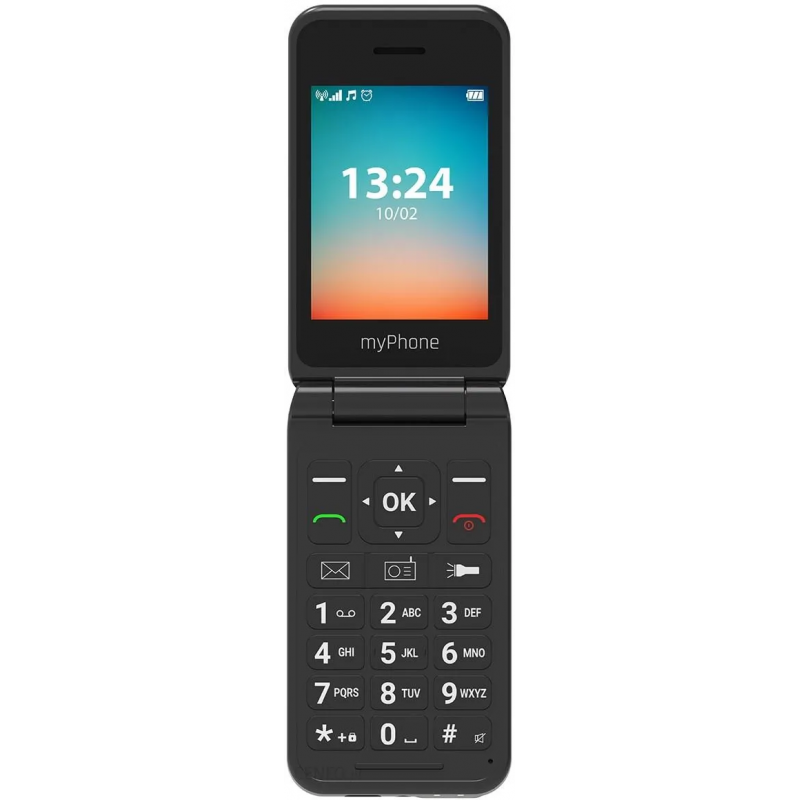 Oferte la Telefon Mobil FLIP 4G LTE Dual SIM Ecran 2.8Inch RAM 48MB Memorie Interna 128MB Baterie 1000mAh Albastru
