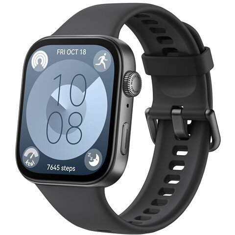 Oferte la Smartwatch Watch Fit 3  Bluetooth  Amoled 1.8inch 400mAh  Negru