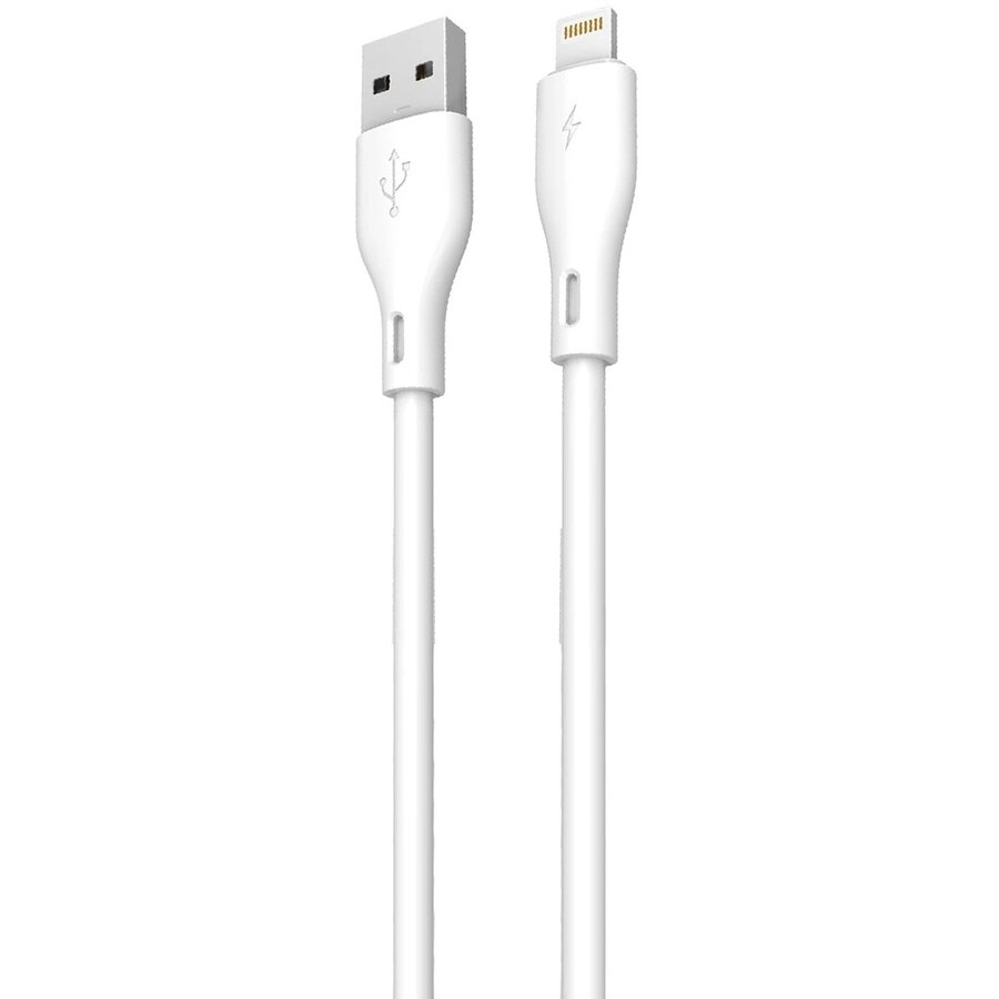 Oferte la Cablu de date L2L, USB/Lightning, 3A, 1m, Alb