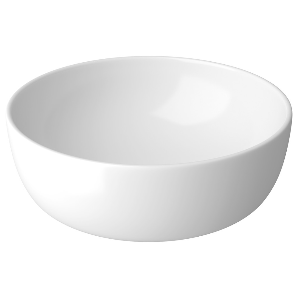 Oferte la Lavoar rotund Cersanit Moduo 40, montaj blat, ceramica, alb, 40 x 35.5 cm
