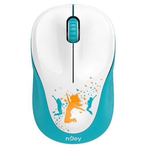 Oferte la Mouse WL110 Wireless Nano Receiver Usb Alb-Albastru