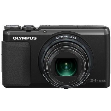 Aparat foto digital SH-50, CMOS 16MP, Zoom optic wide 24x, Filmare Full HD, Touchscreen, Dual IS, Negru