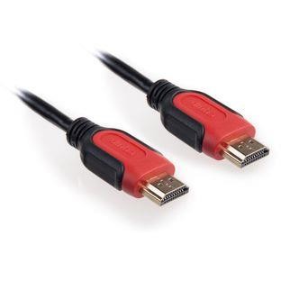 Oferte la Equip cable HDMI-HDMI 2M V1.4 GOLD, black 119342