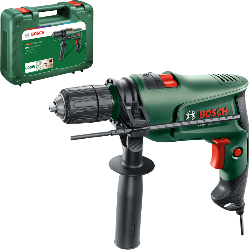 Oferte la Masina de Gaurit cu Percutie Easy Impact 600 (0603133020) 600W Valiza Transport Verde/Negru