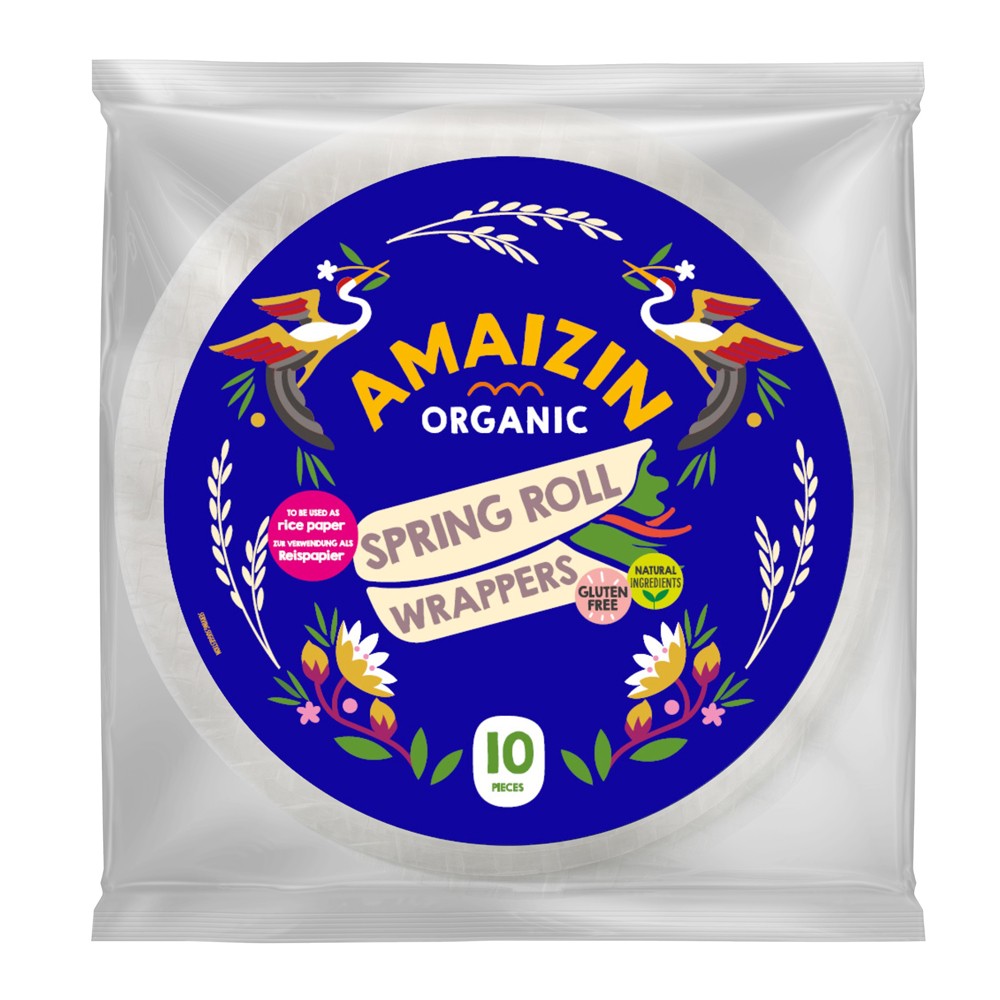 Oferte la Foi bio din tapioca si orez pentru pachetele de primavara, 100g Amaizin