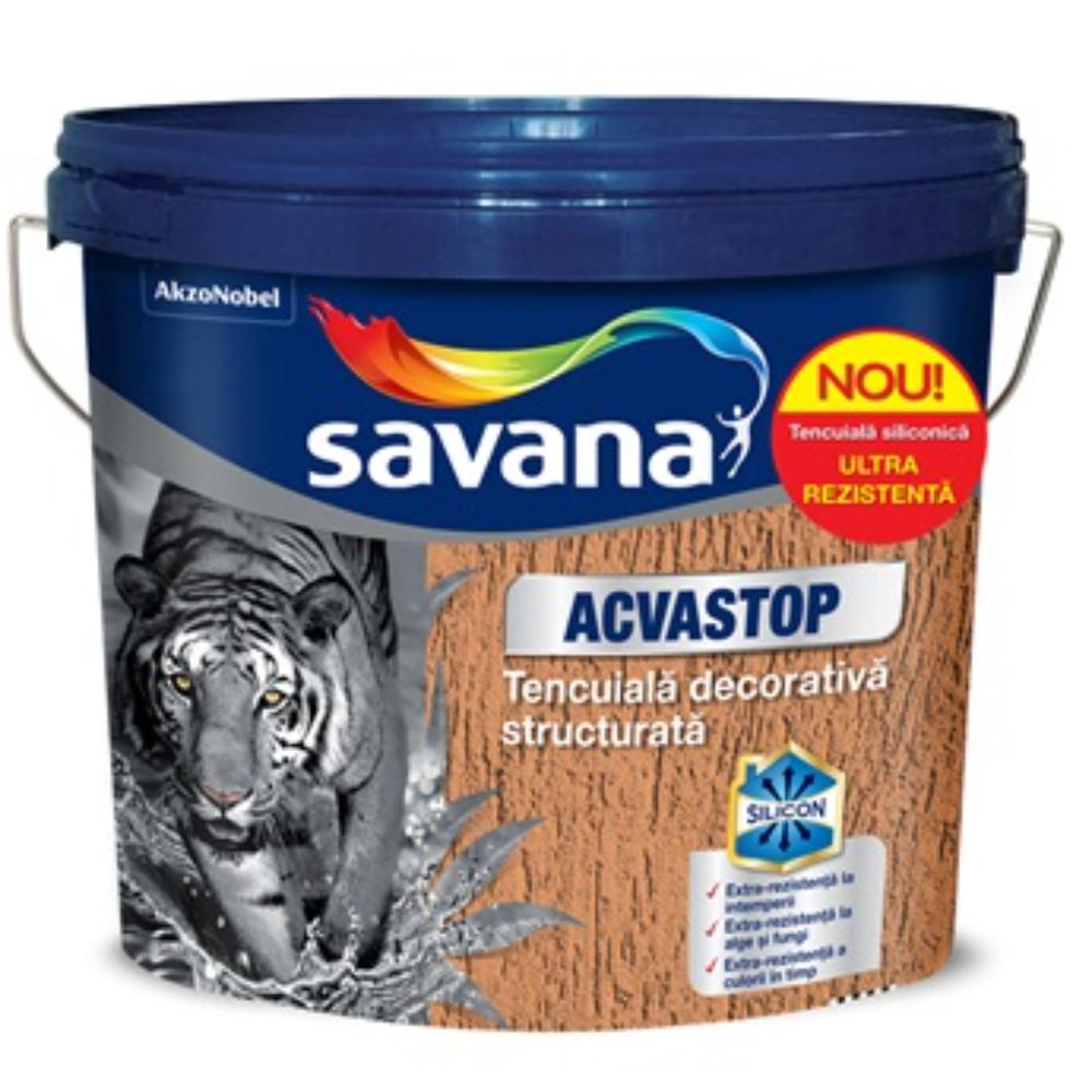 Oferte la Tencuiala siliconica decorativa Savana ultra rezistenta la alge si fungi, granulatie 2 mm, alb, 24 kg