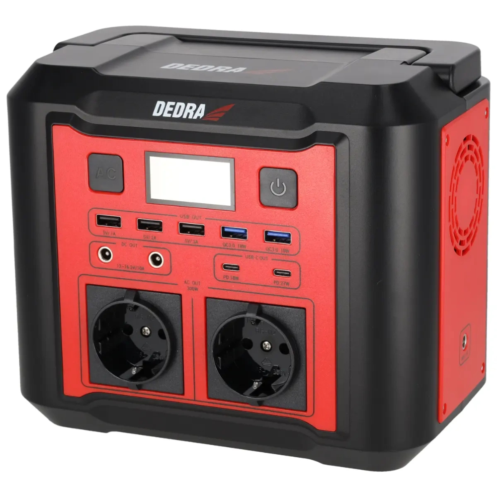 Oferte la Statie de alimentare Dedra DEZS0300, 300 W, acumulator Li-Ion, 296 Wh, 2.85 kg