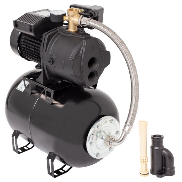 Oferte la Hidrofor cu pompa de mare adancime Wasserkonig WSK3240-25 putere 920 W debit 3180 l/h inaltime refulare 40 m aspiratie 25 m vas de expansiune 24 litri