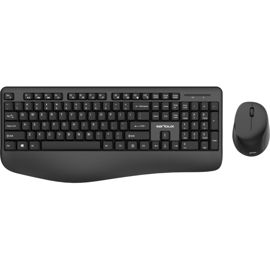 Oferte la Kit tastatura si mouse NK9810WR Wireless Negru