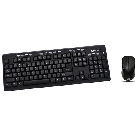 Oferte la Kit tastatura + mouse Serioux MKM5500, cu fir, multimedia, negru, USB
