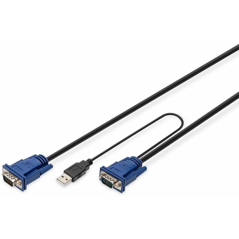 Oferte la Digitus DS-19231 cabluri KVM Negru 1,8 m