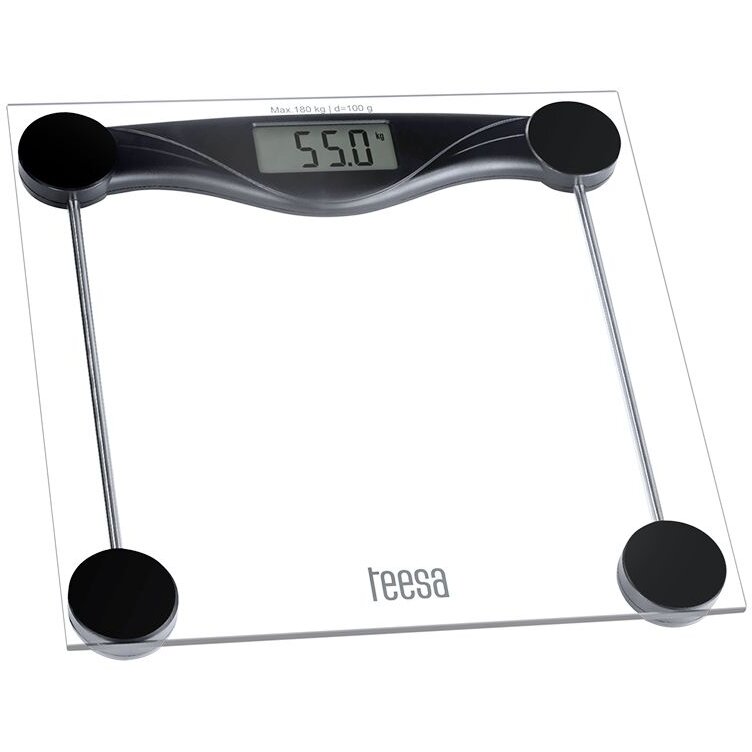 Oferte la Cantar Corporal TSA0801 din Sticla Maxim 180KG Transparent