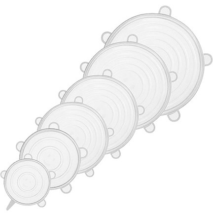 Oferte la SET 6 CAPACE SILICON FLESAXIBILE