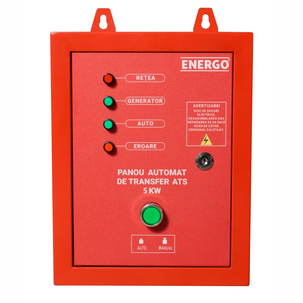 Oferte la Panou automatizare ATS pentru generator Energo GN5000dE, 5 kw, 3 pini