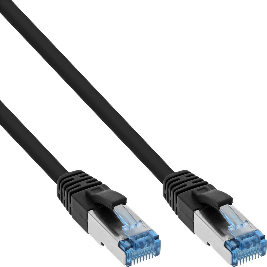 Oferte la Patchcord S/FTP Cat 6A 10m Black