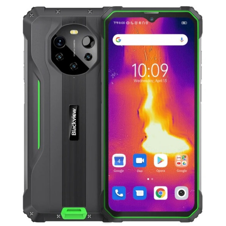 Oferte la Telefon mobil BL8800 Pro 128GB 8GB RAM Dual Sim 5G Black Green