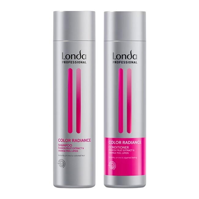 Oferte la Pachet Londa Professional Color Radiance – Sampon 250 ml + Balsam 250 ml pentru par vopsit