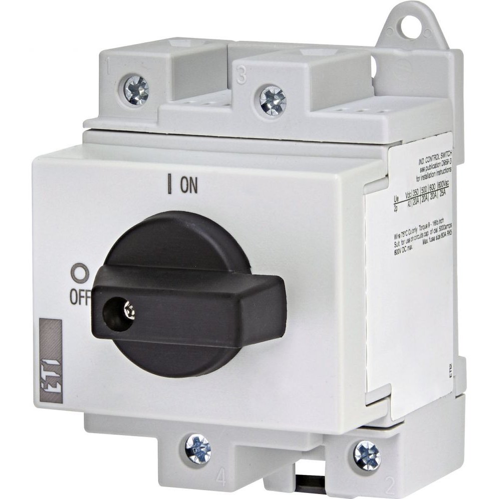 Oferte la Separator de sarcina pentru panouri fotovoltaice 0-1 32A Eti 004660062