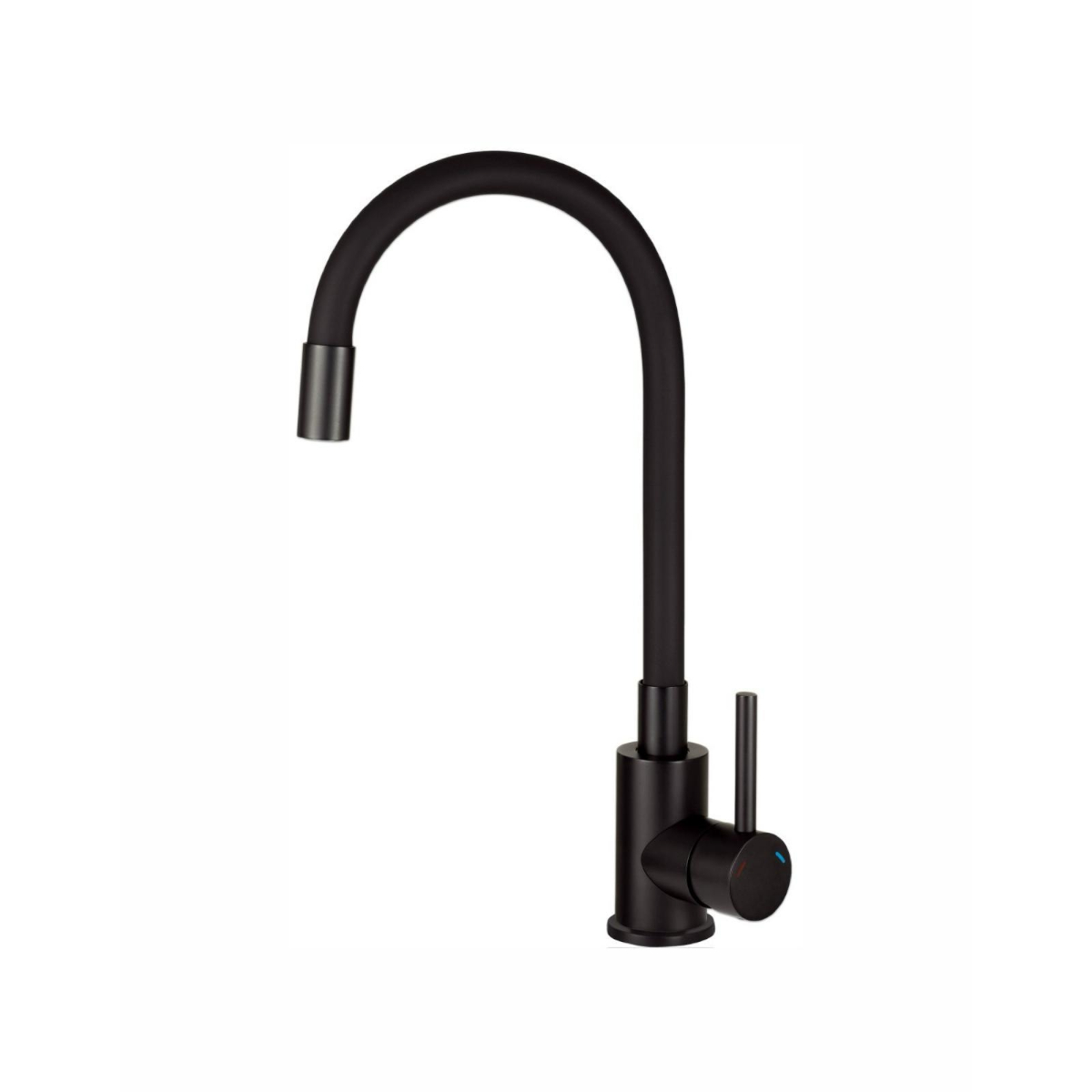 Oferte la Baterie de bucatarie flexibila SanDonna Lola, monocomanda, negru
