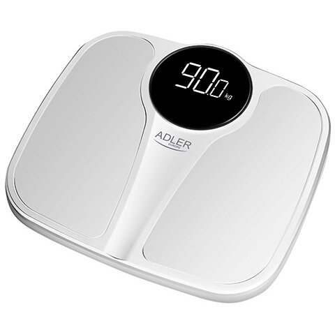 Cantar Corporal AD 8172 Display LED Maxim 180KG Alb