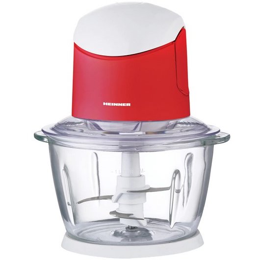 Oferte la Tocator de legume HMC-K500WHR 500W 1 litru 2 cutite Alb / Rosu