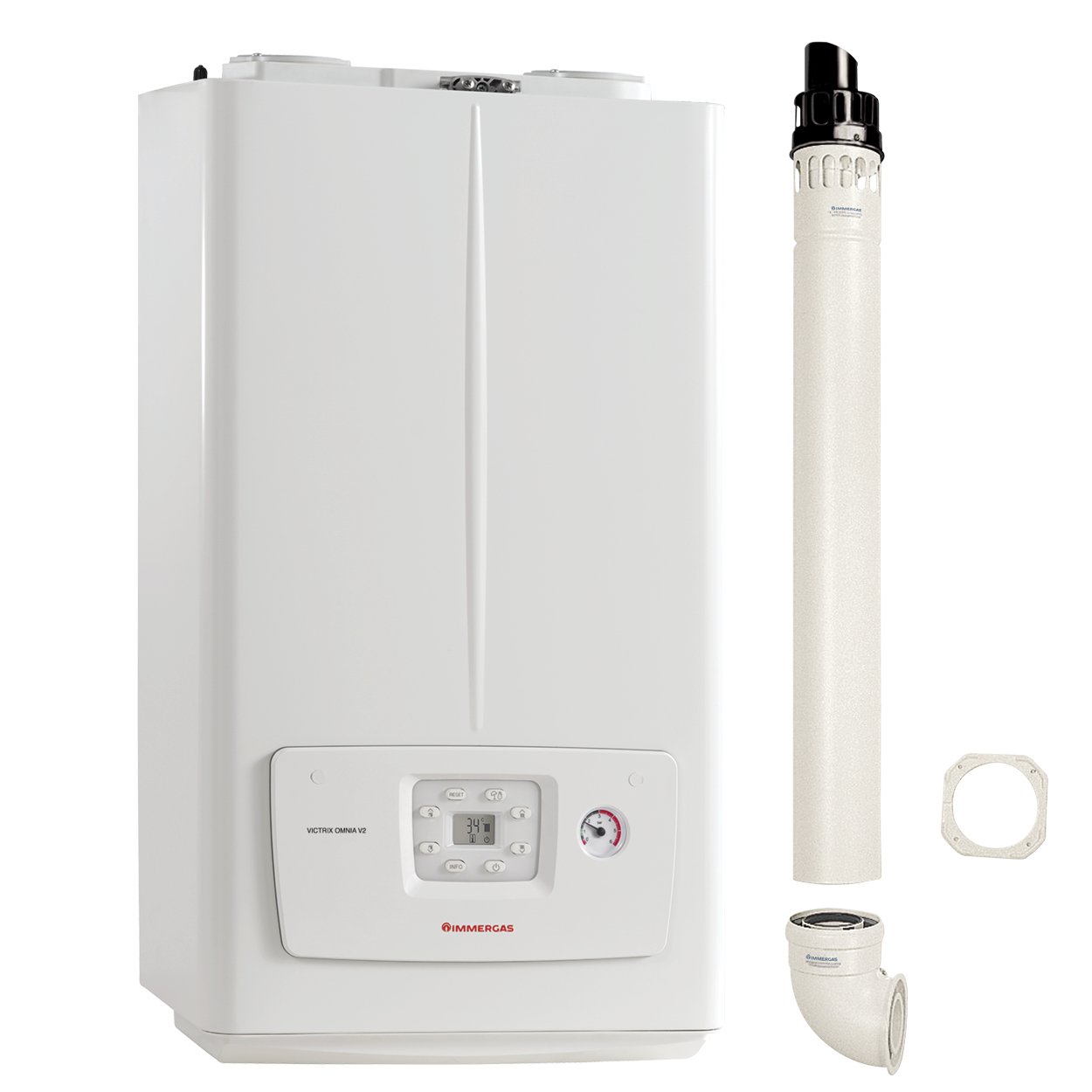 Oferte la Centrala termica Immergas Victrix Omnia V2 26 condensatie 20 kW incalzire 26 kW preparare apa calda