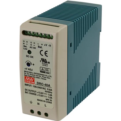 Oferte la Sursa in comutatie cu back-up, 13.8V / 1.9A, monitorizare, sina DIN MeanWell DRC-40A
