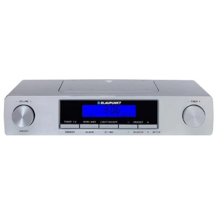 Oferte la Radio cu Ceas KR12SL FM LCD Argintiu