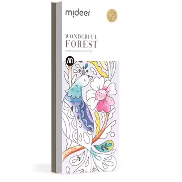 Oferte la Carte Colorat Desene Include Pensula Pictat Acuarele Padurea Minunata Multicolor