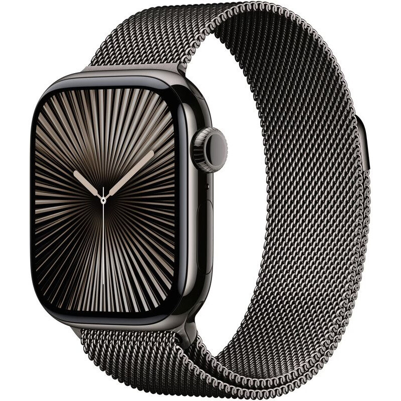 Oferte la Smartwatch Watch S10 Cellular 42mm Slate Titanium Case Slate Milanese Loop