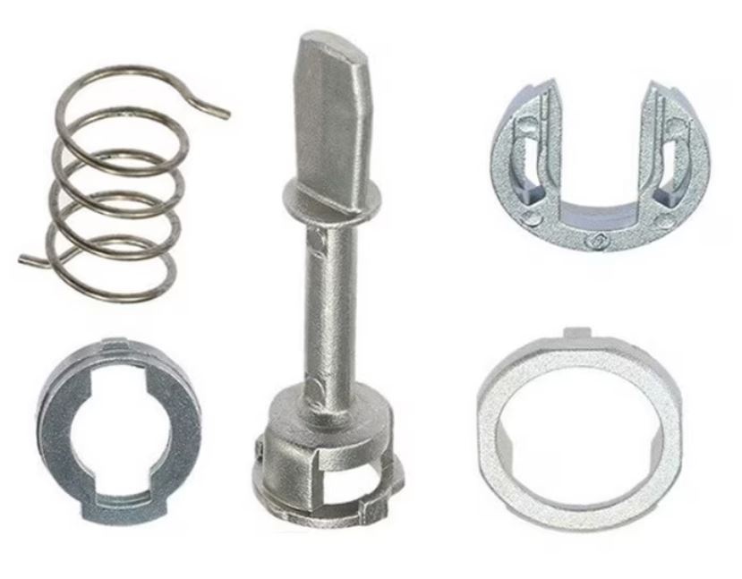 Oferte la Kit reparatie incuietoare yala usa auto Techstar, compatibil VW Passat B5 Lupo Bora Golf 4 Audi A3 A4 A6, 1996–2005, 5 piese metalice, 3B0837167