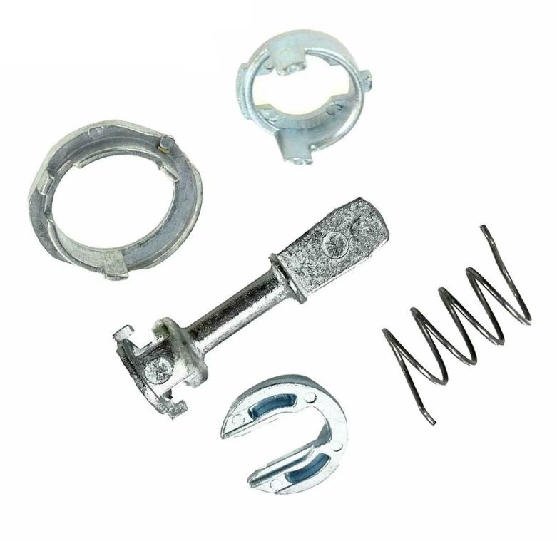 Oferte la Kit reparatie incuietoare yala usa auto Techstar, compatibil cu VW Golf 4, Bora, Jetta, Polo, Audi A6, Skoda Fabia – Fata stanga/dreapta, 6 piese metalice, 1U0837167