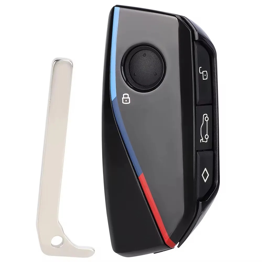 Oferte la Carcasa cheie auto Techstar® BMW M Style, compatibila BMW i7, X7 G07 LCI, iX I20, X1 U11, Seria 7 G70, G09, XM U06, G81 M3