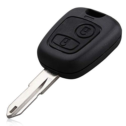 Oferte la Carcasa cheie auto Techstar cu 2 butoane si lama ascutita CP206 – compatibila Peugeot 206, 307, 308, 207