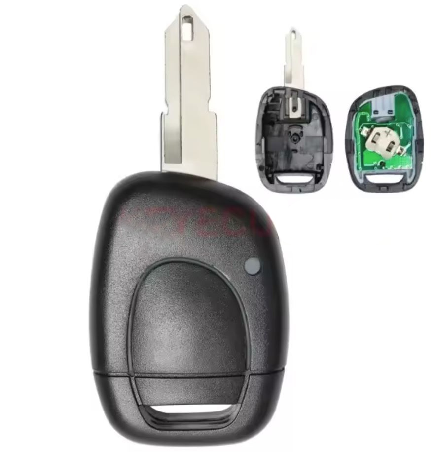 Oferte la Carcasa cheie auto Techstar cu 1 buton si lama 206 pentru Renault – compatibila Clio, Kangoo, Megane, Twingo