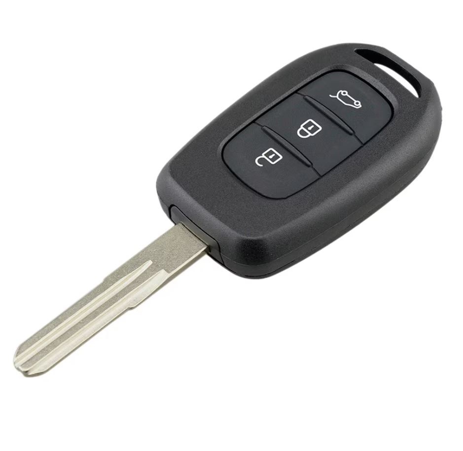 Oferte la Carcasa cheie auto Techstar cu 3 butoane pentru Dacia Logan, Sandero, Duster, Dokker – compatibil 2016+