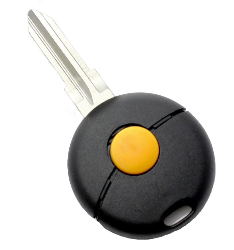 Oferte la Carcasa Cheie Auto Techstar, compatibila Mercedes-Benz Smart cu 1 buton, compatibila modele 1998–2007 Fortwo, Forfour, City Coupe, Cabrio
