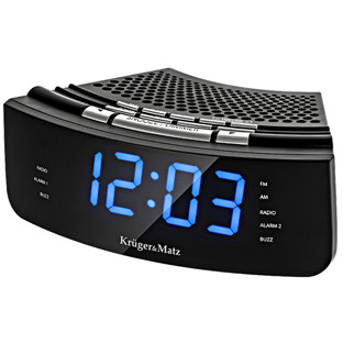 Oferte la RADIO CU CEAS DUAL ALARM KRUGER&MATZ