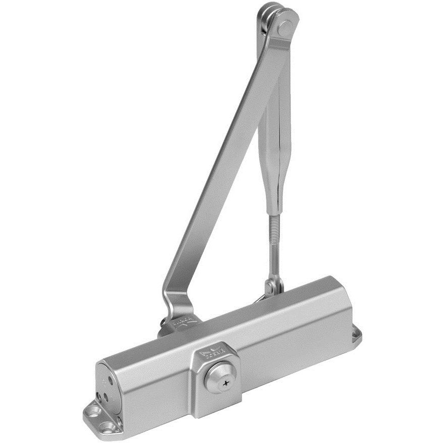 Amortizor DORMA TS Compakt cu brat articulat cu blocare la 90 de grade