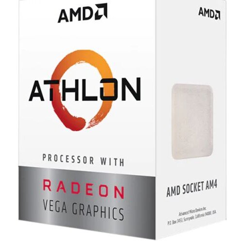 Oferte la AMD CPU Desktop 2C/4T Athlon 3000G (3.5GHz,5MB,35W,AM4) box, with Radeon Vega 3 Graphics