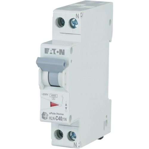 Siguranta automata 40A 1P+N C 4,5kA Xpole HLN-C40/1N Eaton 501065