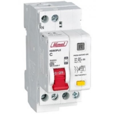 Oferte la Disjunctor diferential RCBO HDB3PLE 1P+N C 20A/30mA 4.5kA Himel HDB3PLEC20